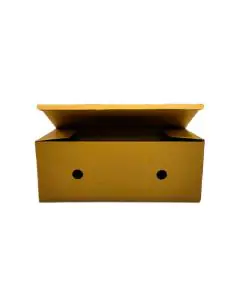 Brown, 03ply, Tuck-in, Corrugated, Fruit, Boxes, 16in x 6in x 4.5in, Pack of 500