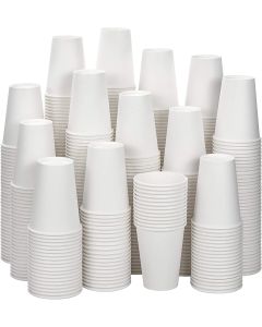 White, Paper, Cups, 150ml, Pack of 5000
