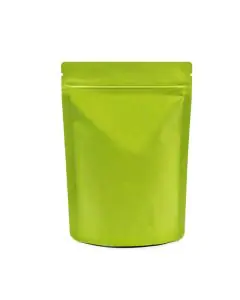 Green, Stand-up, Zip Lock, Pouches, 5in x 8in, Pack of 500
