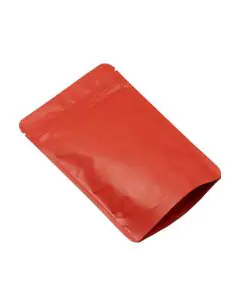 Red, Stand-up, Zip Lock, Pouches, 6in x 9in, Pack of 500