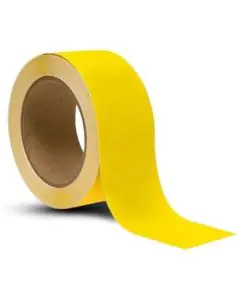 Yellow, Floor Marking, Tapes, 150microns, 48mm x 50m, Pack of 12