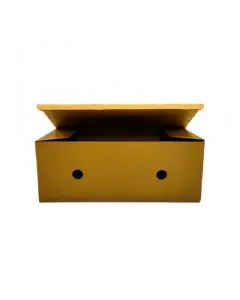 Brown, 03ply, Tuck-in, Corrugated, Fruit, Boxes, 16in x 6in x 4.5in, Pack of 500