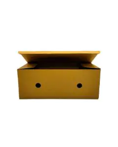 Brown, 03ply, Tuck-in, Corrugated, Fruit, Boxes, 16in x 6.3in x 6.3in, Pack of 500