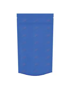 Blue, Stand-up, Zip Lock, Pouches, 4in x 7in, Pack of 100