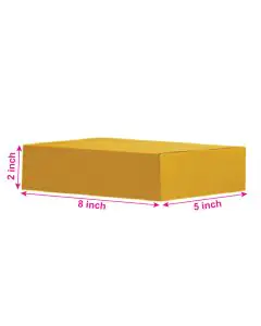 Brown, 03ply, Universal, Corrugated, Multipurpose, Boxes, 8in x 5in x 2in, Pack of 500