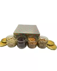 Multicolour Trunk Box with Handle ,9.5in x 9.5in x 4in, Pack of 10