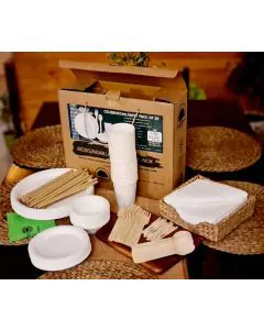 ECOSMITH , For Party Celebration, Food Packaging, Pack of 25