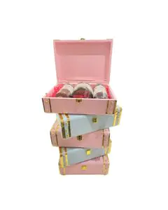 Pink Trunk Box, 10in x 7in x 4in, Pack of 10