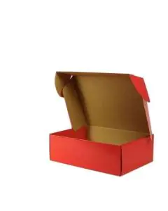 Red, 03 Ply, Corrugated Laminated Festive Box, 9in x 6in x 3in, Pack of 50