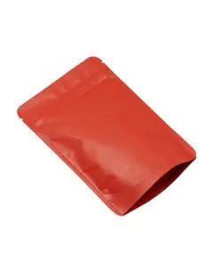 Red, Stand-up, Zip Lock, Pouches, 6in x 9in, Pack of 500