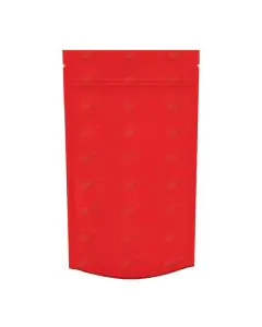 Red, Stand-up, Zip Lock, Pouches, 7in x 10in, Pack of 100