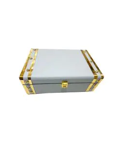 Pastel Blue Trunk Box, 10in x 7in x 4in, Pack of 10