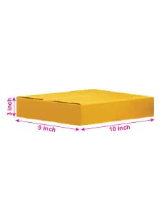 Unprinted, Brown, 03ply, Universal, Corrugated, Multipurpose, Boxes, 10in x 9in x 3in, Pack of 500