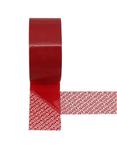 Red, Void & Temper Proof, Tapes, 50microns, 48mm x 50m, Pack of 12