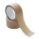 Brown, 80gsm, Round, Self Adhesive, Paper, Tapes, 2in x 50m, Pack of 12