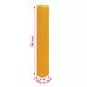 Unprinted, Brown, 03ply, Long, Corrugated, Boxes, 3in x 3in x 24in, Pack of 500