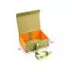 Colorful Collapsible Flat Rigid Gift Boxes, Foldable Gift Boxes 6in x 6in x 2in, Pack of 10